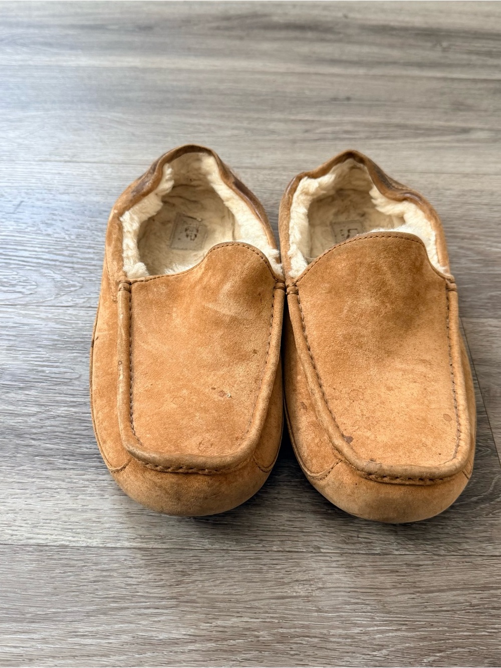 UGG Men's Chestnut Suede Slip-On Loafers